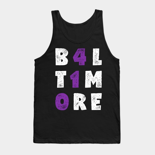 B4LT1M0RE Tank Top by HeatherDee